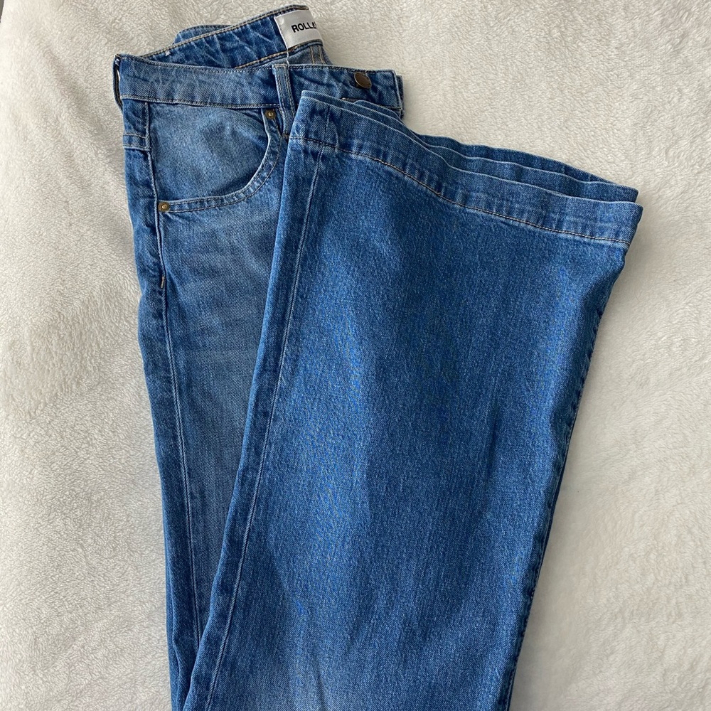 ROLLA’S NWOT East Coast High Rise Flare Jeans